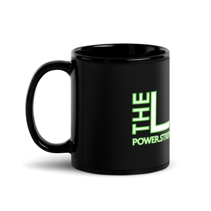 The Lab Black Glossy Mug