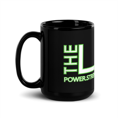 The Lab Black Glossy Mug